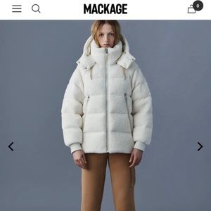 Mackage teddy jacket